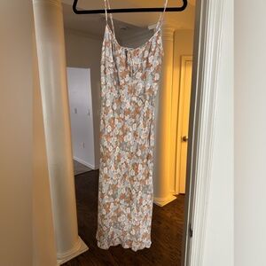 Wilfred Floral Spaghetti Strap Dress Size 0